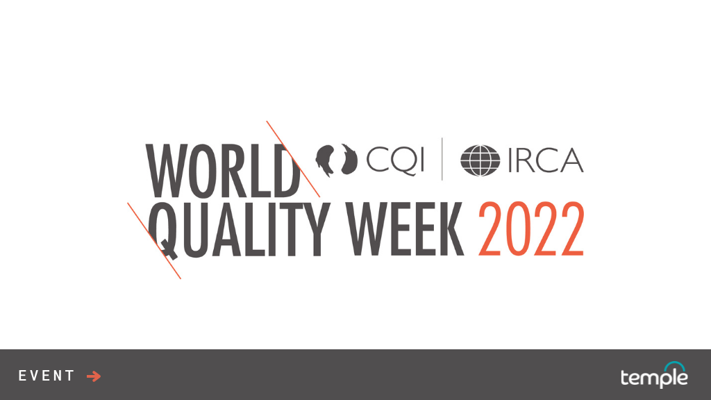 World Quality Week 2022