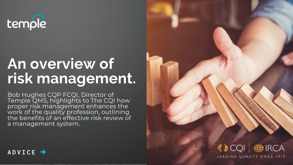 Risk Management - The CQI