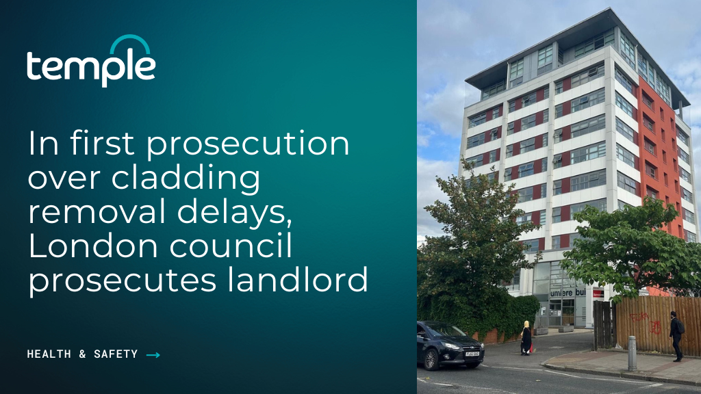 In first prosecution over cladding removal delays, London council prosecutes landlord (1)